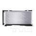 2018 Subaru Forester 2.5L H4 Condenser | TYC4302 - view 2