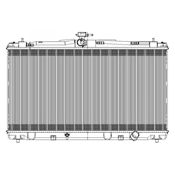 2013 Toyota Avalon XLE 3.5L V6 Radiator - GAS, Automatic