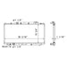 2015 Acura RLX  3.5L V6 Radiator - Automatic Dual Clutch