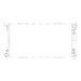 2002 Ford Expedition  4.6L V8 Radiator - Automatic