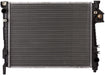 2008 Dodge Ram 3500 5.7L V8 Radiator with aluminum core and plastic tanks, designed for efficient cooling in trucks, vans, and heavy-duty vehicles.