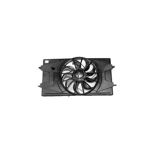 2004 Saturn Ion 2.2L L4 2004 Saturn Ion 2.2L L4 Dual Radiator And Condenser Fan Assembly - Fleetside TYC620900 - Fleetside TYC620900_18065 black cooling fan and shroud for radiator and condenser, compatible with cars and trucks.